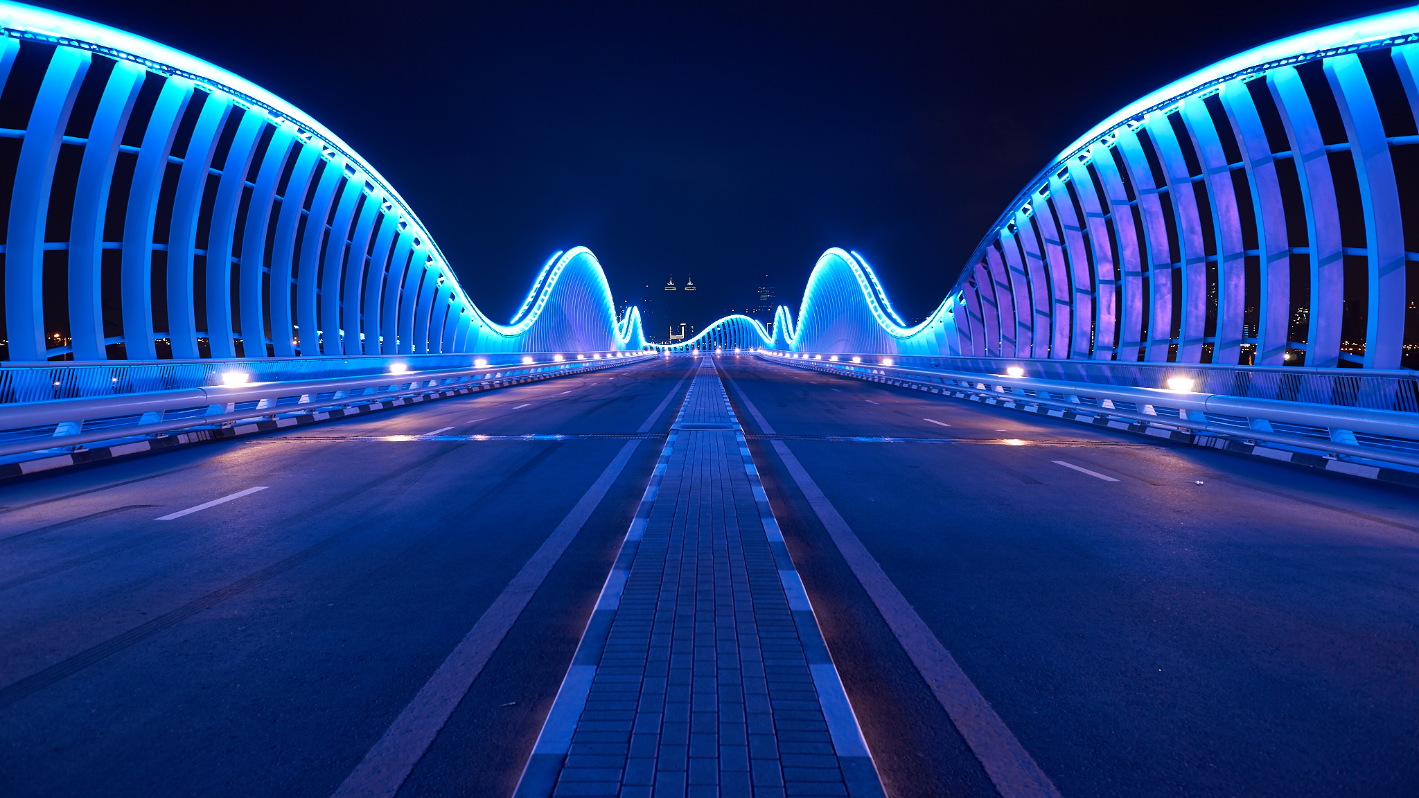 Подсветка моста