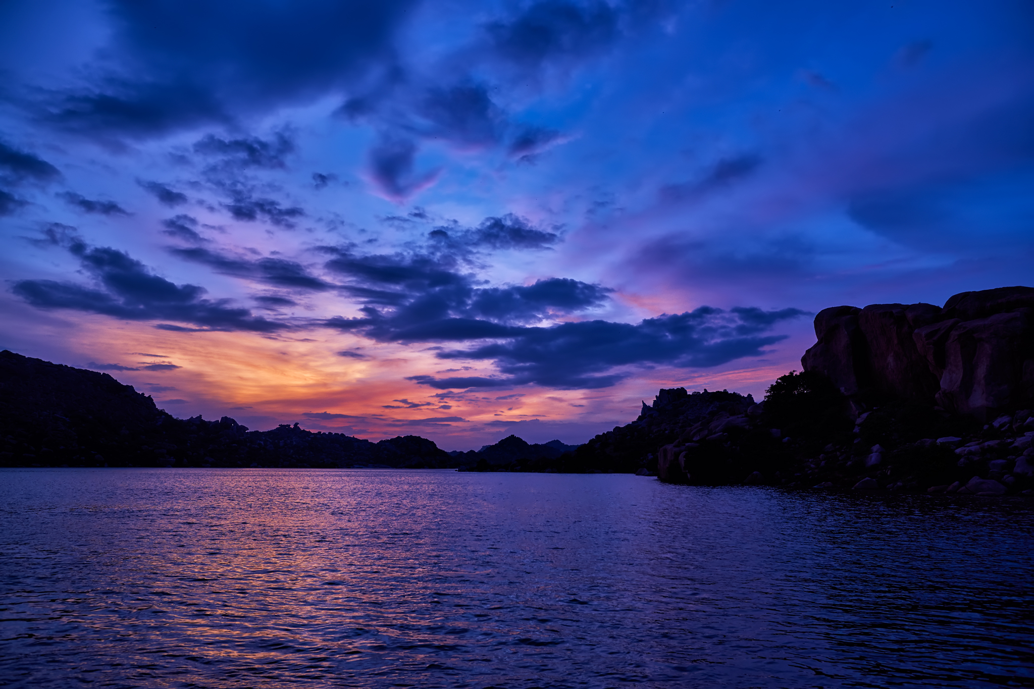 Sunset @ Sanapur Lake
