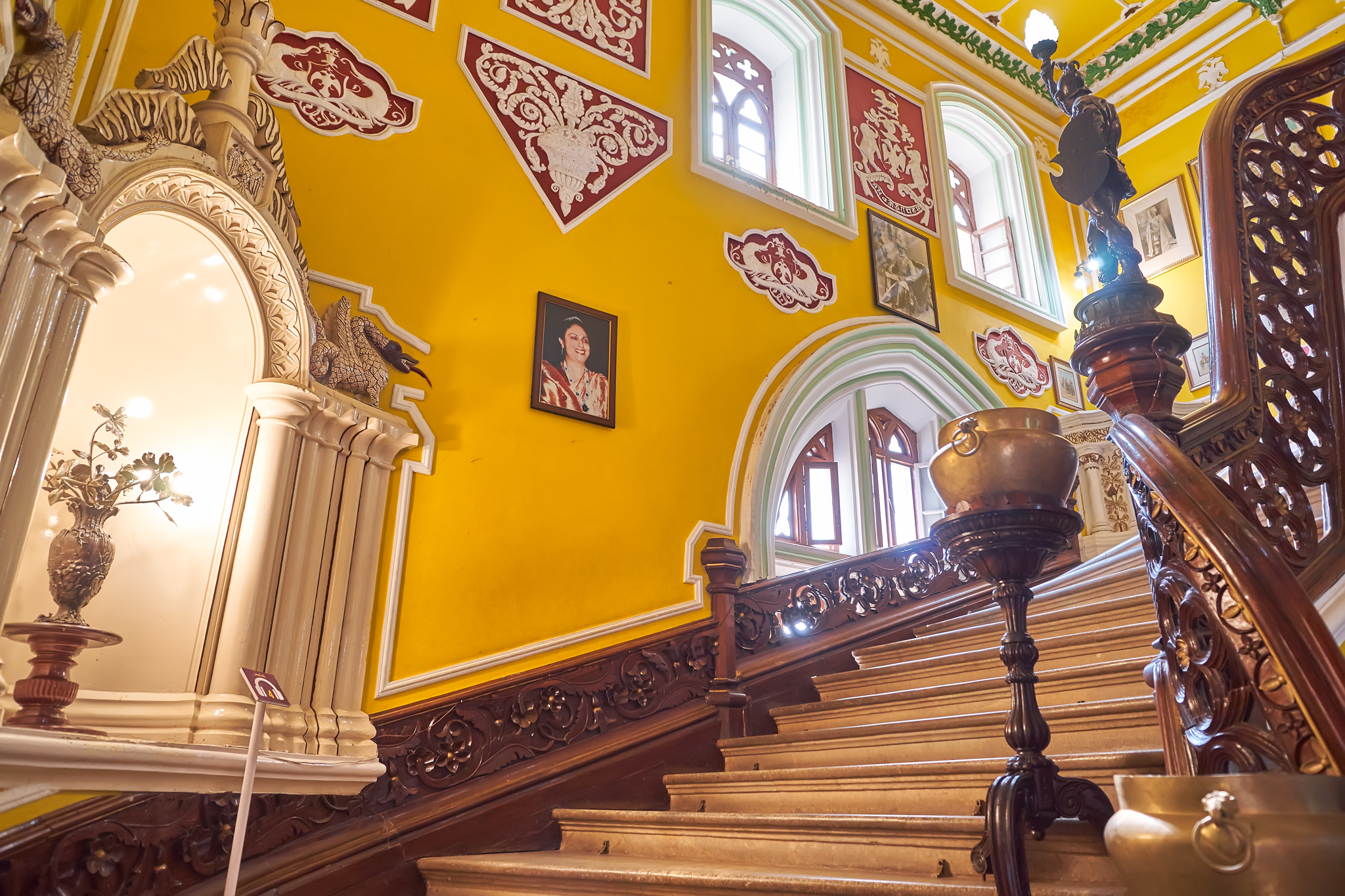 Bangalore Palace Staircase