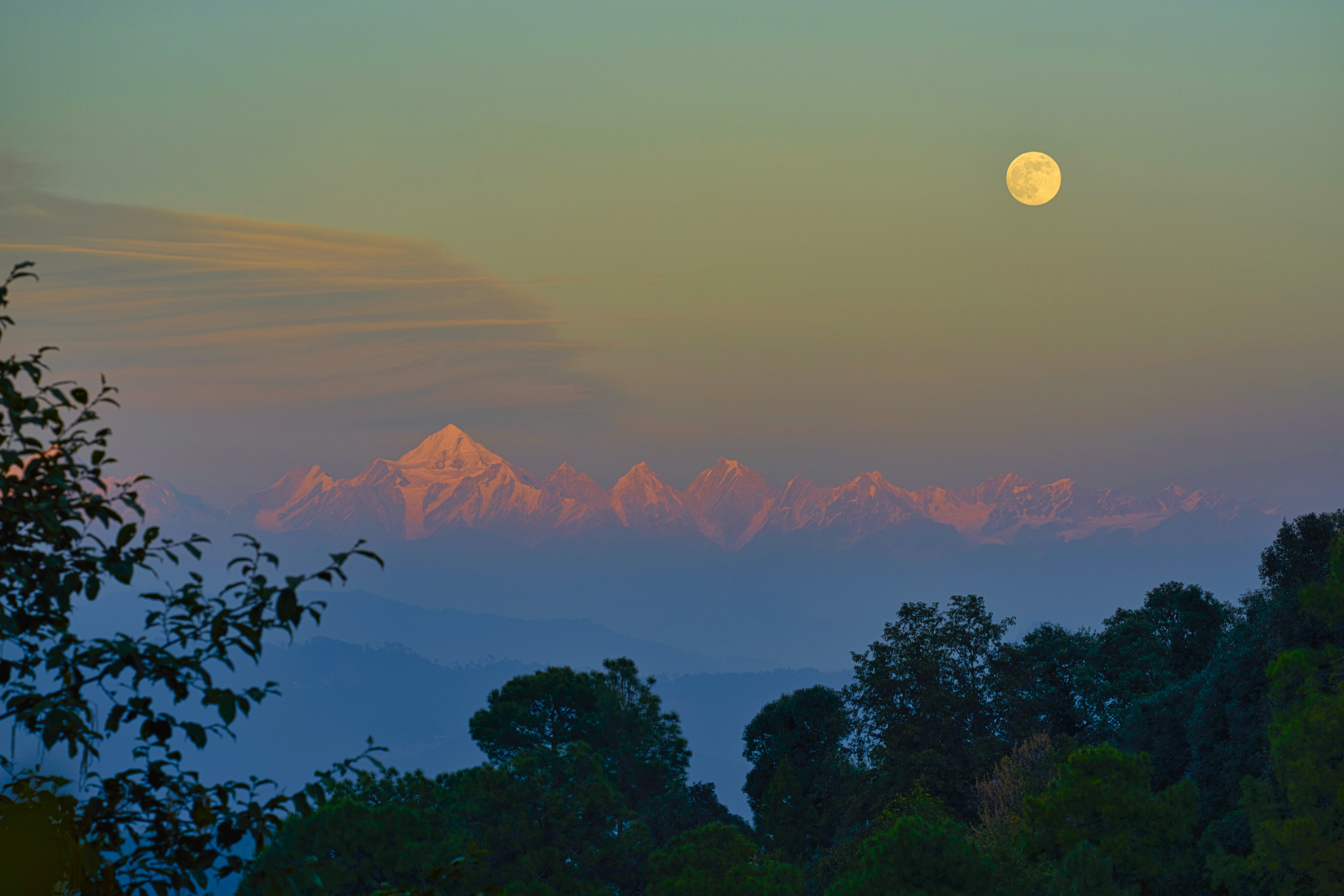 Kausani Moonrise